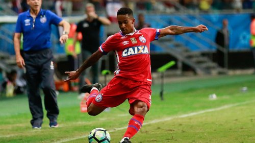Perto do G7, lateral Eduardo avisa que Libertadores deixou de ser sonho para o Bahia: [Perto do G7, lateral Eduardo avisa que Libertadores deixou de ser sonho para o Bahia: