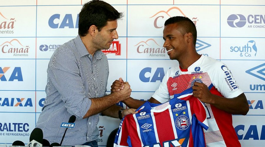 [Atacante Élber fala pela primeira vez como jogador tricolor]