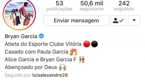[#É do Leão: Pelas redes sociais, lateral já se coloca como jogador do Vitória ]