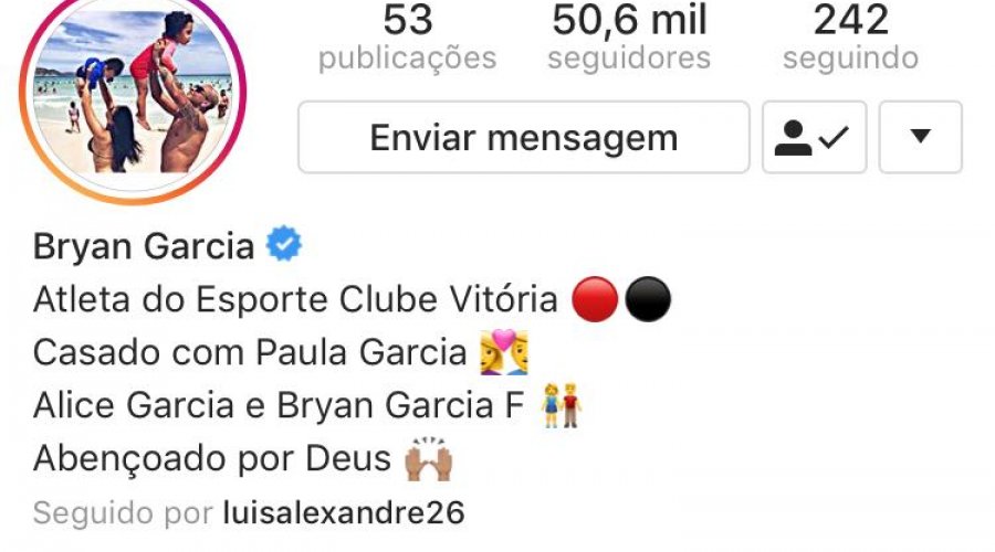 [#É do Leão: Pelas redes sociais, lateral já se coloca como jogador do Vitória ]