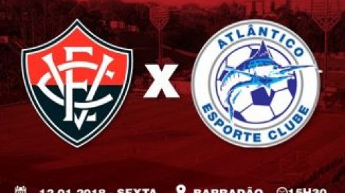 [Vitória e Atlântico-BA se enfrentarão em jogo amistoso]