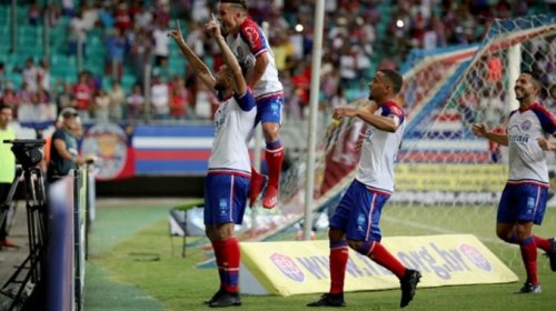 [Bahia vence a Juazeirense por 7 a 1 em primeiro triunfo no Baianão]