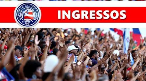 [Copa do Brasil: Bahia inicia venda de ingressos para enfrentar o CRB]