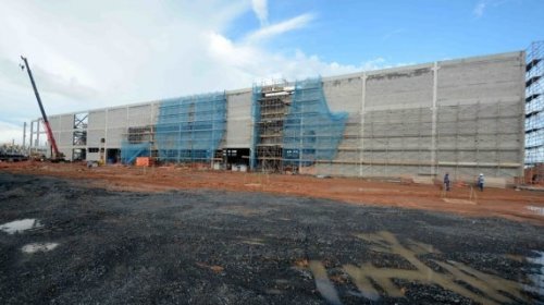 [Obra do Centro de Convenções de Salvador já está 32% concluída]