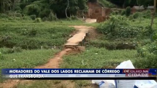 [Moradores de Vale dos Lagos reclamam da falta de infraestrutura e saneamento básico ]