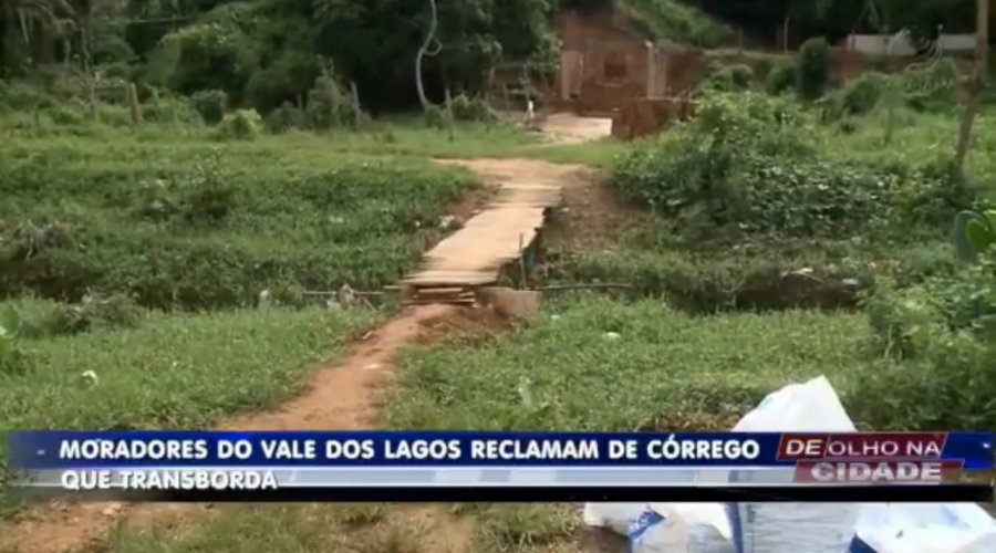 [Moradores de Vale dos Lagos reclamam da falta de infraestrutura e saneamento básico ]