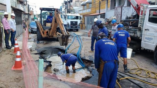 [21 bairros de Salvador têm fornecimento de água interrompido pela Embasa]