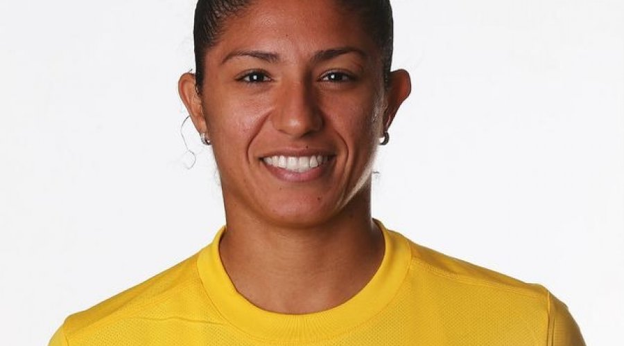 [A atacante Cristiane teve confirmada nesta quarta-feira uma lesão de grau dois no músculo posterior da coxa direita.]