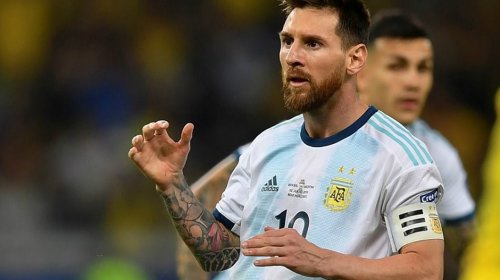 [Messi critica Conmebol após seleção argentina ser eliminada da Copa América: ‘O Brasil control...]