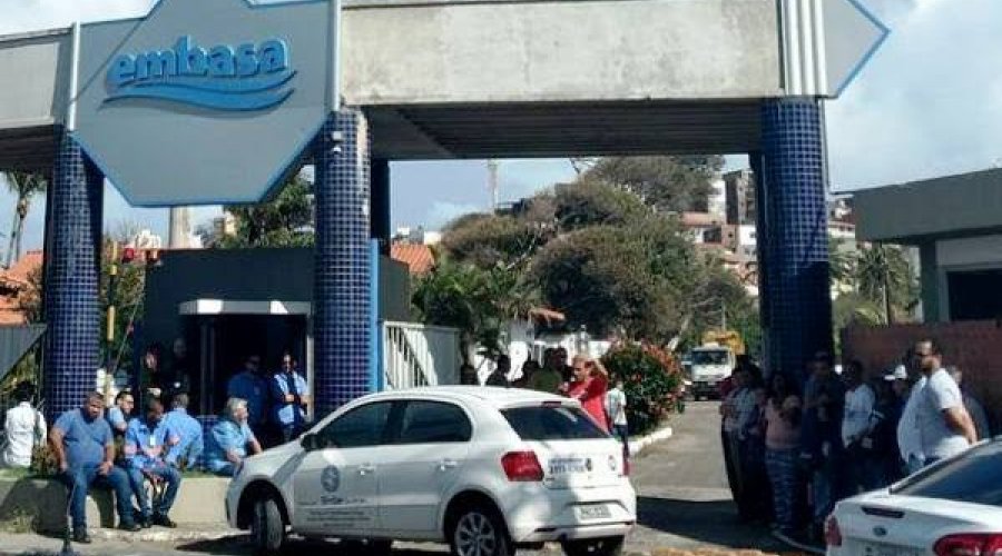 [Trabalhadores da Embasa vão parar atividades a partir da próxima quarta (7)]