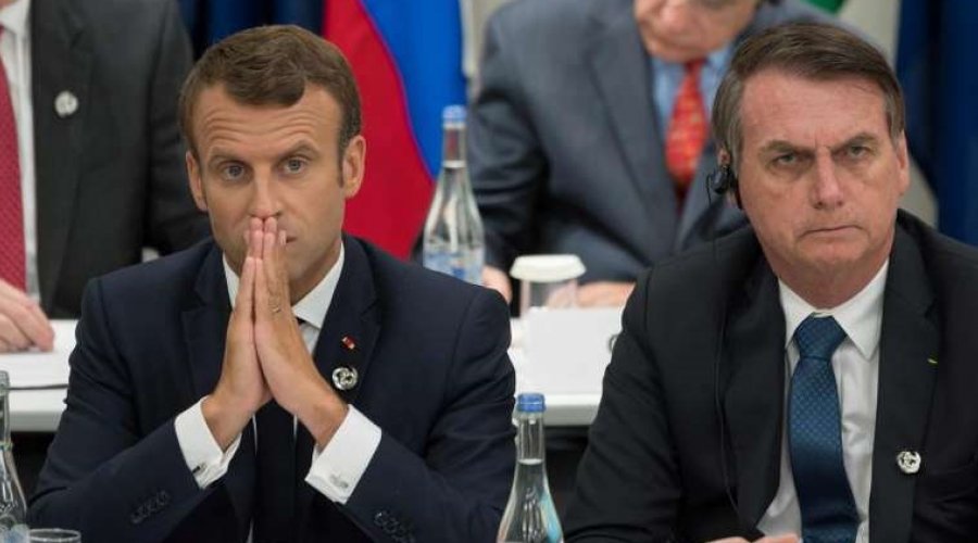 [Presidente Macron acusa Bolsonaro de ‘mentir’ e França vai rejeitar acordo da União Europeia com Mercosul]