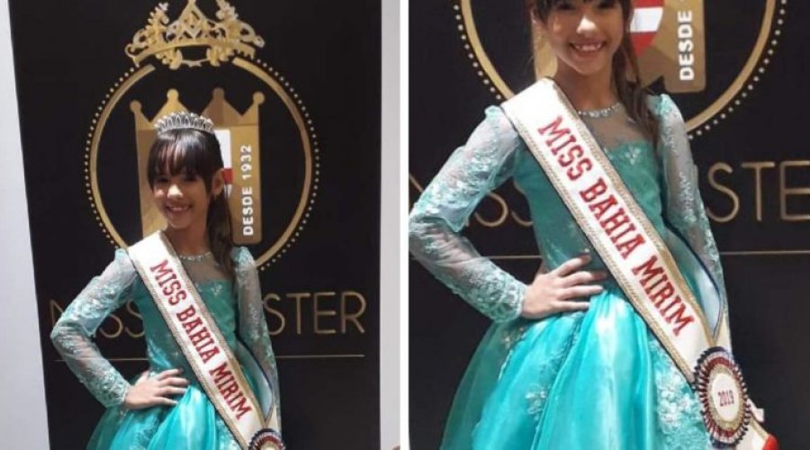 [Moradora da Santa Cruz vence concurso Miss Mister Bahia Mirim 2019]
