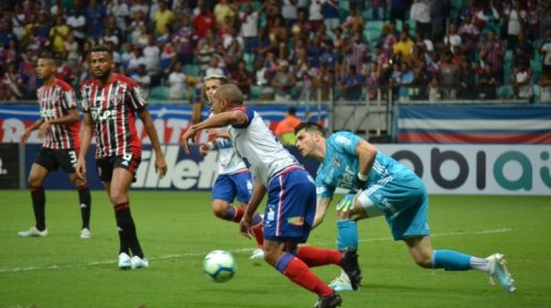 [Bahia cai para 8ª posição após empate com SP na Fonte Nova]