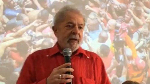 [Lula: 'Posso subir a rampa do Alvorada com Haddad, com Rui']