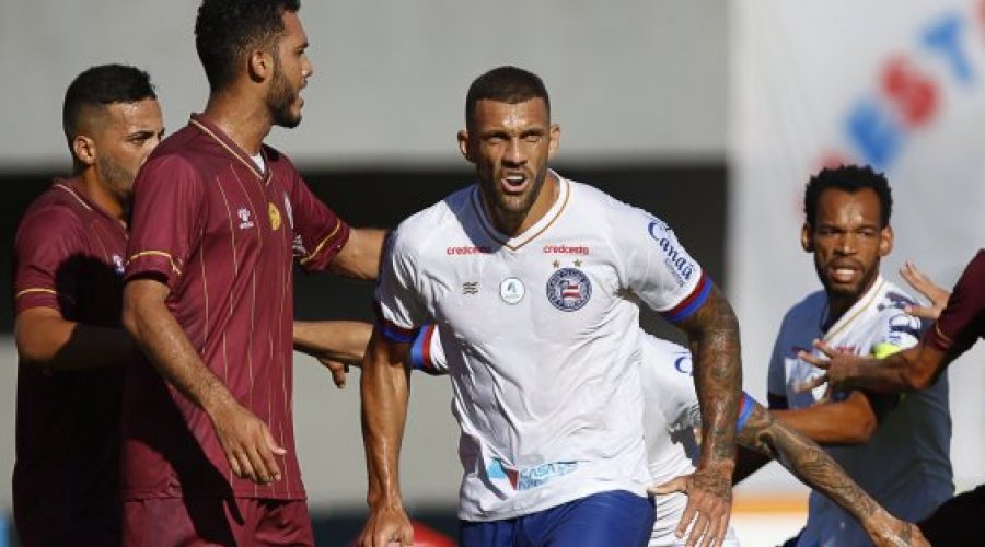 [Bahia sofre gol nos acréscimos e empata com a Jacuipense]
