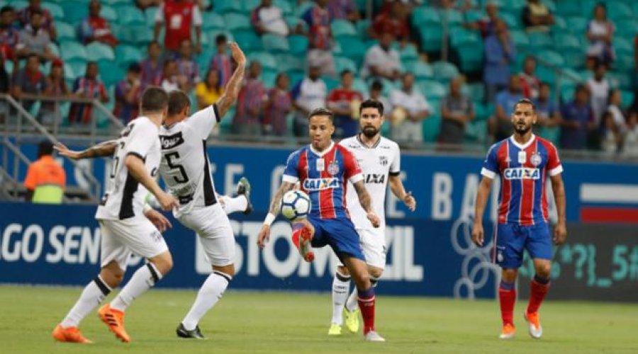 [Bahia empata com o Ceará no estádio Castelão]
