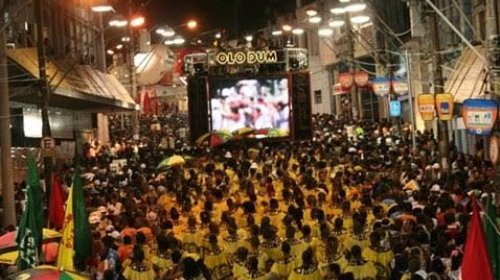 [Bloco Olodum toca nesta sexta- feira (21) circuito Batatinha no Pelourinho]