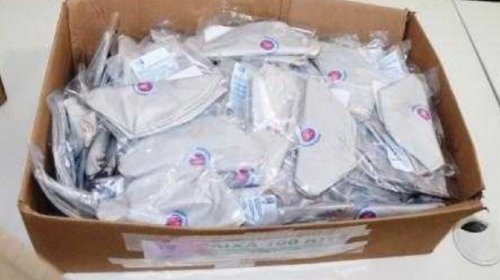 [PM distribui 12 mil máscaras de tecido aos policiais]