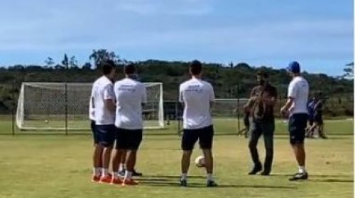 [Bellintani divulga bastidores de treino do Bahia nesta sexta]