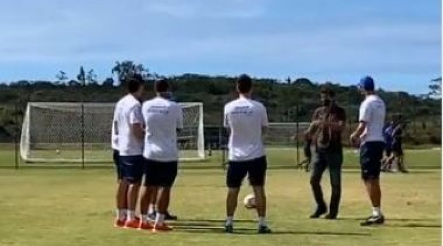 [Bellintani divulga bastidores de treino do Bahia nesta sexta]