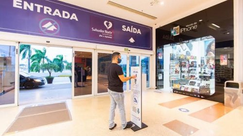 [Pessoas com temperatura maior que 37,8º não vão poder entrar em shoppings, saiba mais]