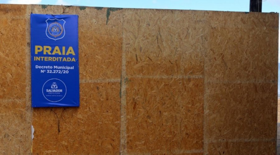 [Prefeitura interdita novamente praias de Piatã, Amaralina, Boa Viagem e Cantagalo]