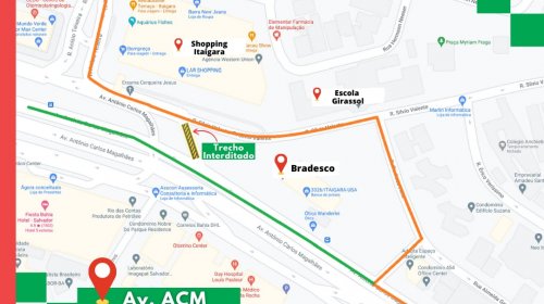 [Trecho no Itaigara será interditado temporariamente a partir de amanhã (2)]