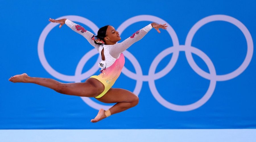 [Tóquio: Rebeca Andrade será porta-bandeira do Brasil no encerramento]