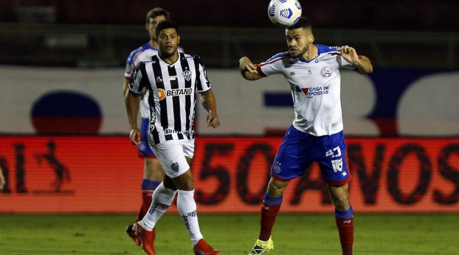 [Bahia vence o Atlético-MG por 2 a 1 mas é eliminado da Copa do Brasil]