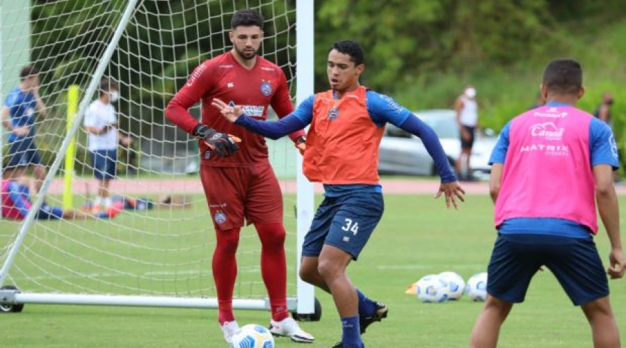 [Bahia faz único treino em Salvador para duelo com o Cuiabá]