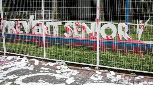 [Grupo protesta contra Prevent Senior em SP por 'justiça aos mortos da Covid-19']