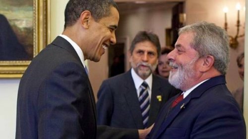 [The man!: Lula é procurado para giro nos EUA com possível encontro com ex-presidente  Barack O...]