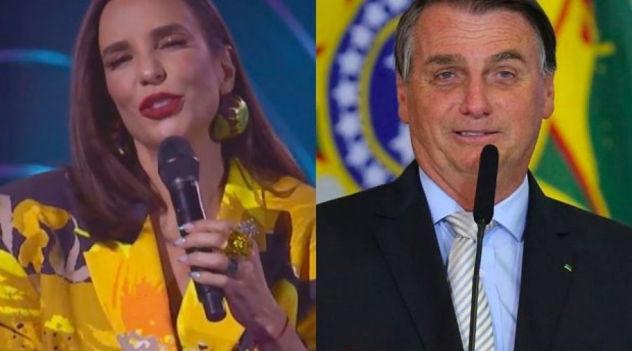 [Bolsonaro diz que Ivete Sangalo está chateada com redução em 50% da Lei Rouanet após cantora puxar coro contra ele]