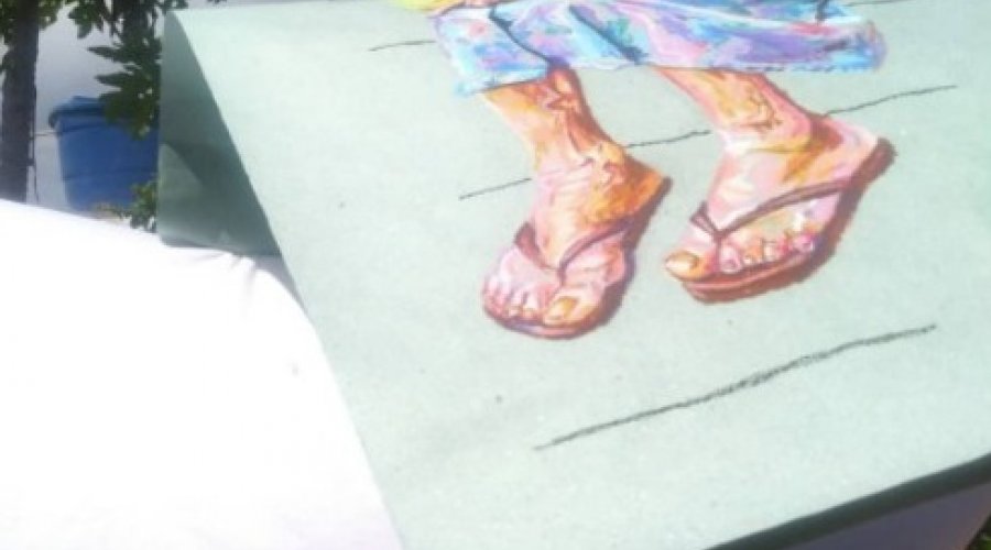 Série de desenhos e pinturas [Série de desenhos e pinturas