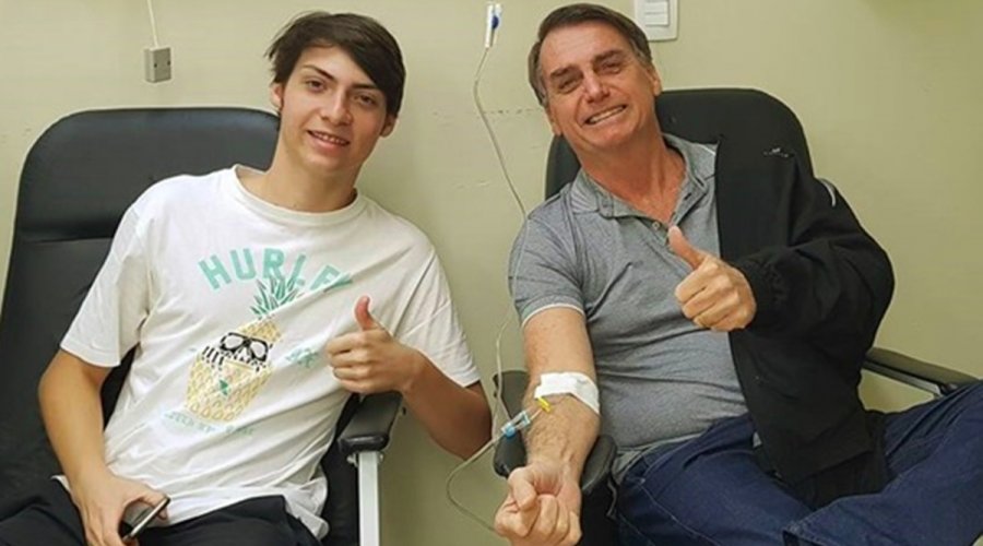 Bolsonaro se exime de responsabilidade do filho Jair Renan; [Bolsonaro se exime de responsabilidade do filho Jair Renan;