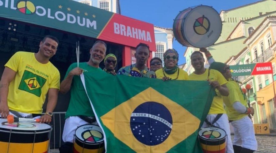 [Brasil x Sérvia: Olodum se prepara para receber cerca de 10 mil torcedores no Pelourinho nesta quinta (24)]