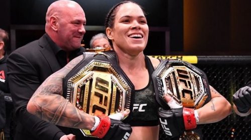 [Amanda Nunes concorre ao prêmio de Lutadora do Ano no Oscar do MMA]