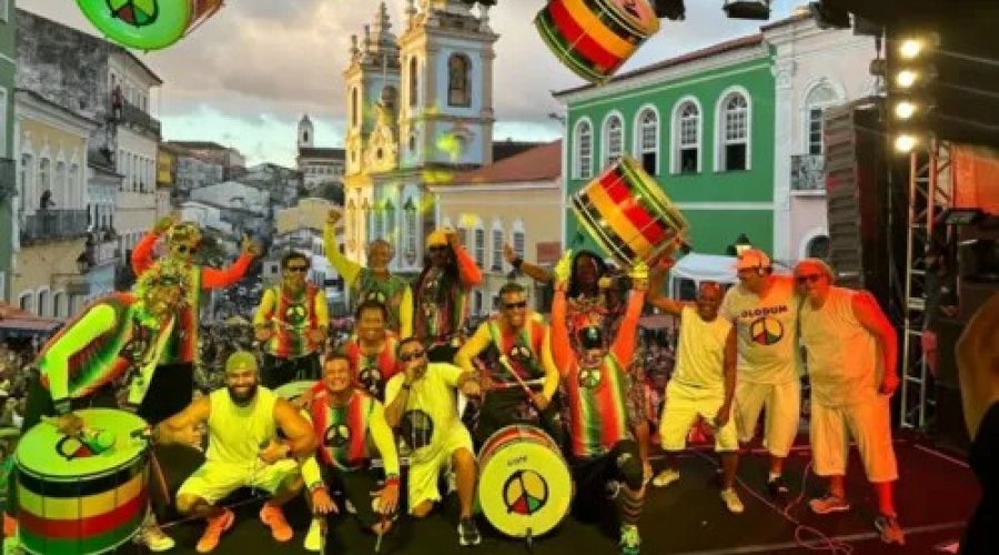 [Percussão do Olodum agita Pelourinho nesta sexta (25)]