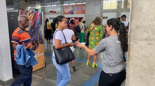 [Estação Bairro da Paz de Metrô terá ação gratuita de escuta e acolhimento emocional]