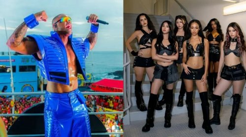 [Hit de Léo Santana ganha coreografia de integrantes da girlband internacional KATSEYE]