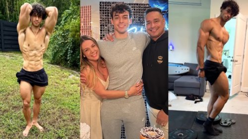 [Filho de Xanddy e Carla Perez inicia carreira no fisiculturismo e anuncia primeira competição]