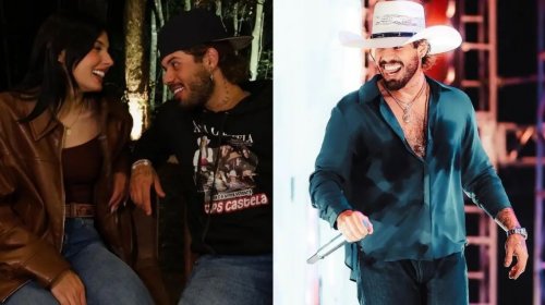 [Zé Felipe altera verso de música antiga e faz homenagem a Ana Castela]