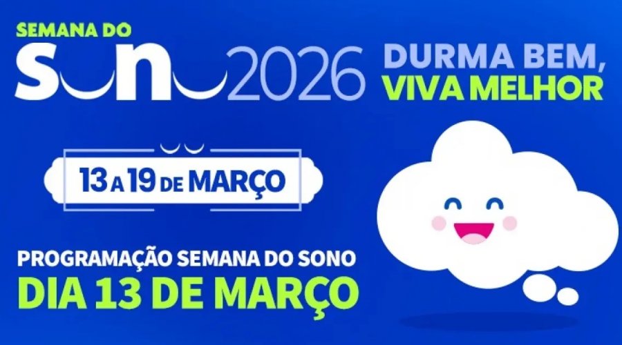 [Semana do Sono 2026 chama atenção para efeitos da falta de descanso na saúde]