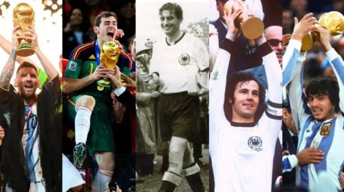 [Cinco campeãs da Copa do Mundo levantaram a taça mesmo após derrotas na campanha]