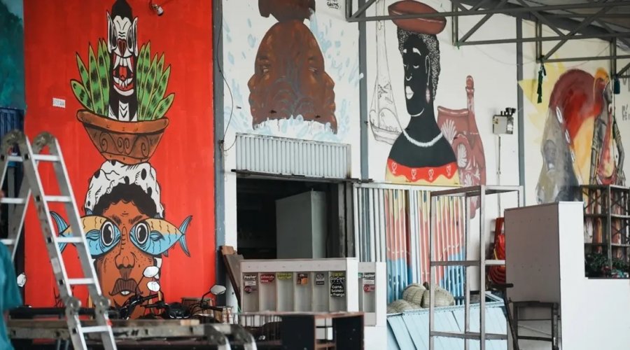 [Projeto transforma Feira de São Joaquim em circuito de murais e promove festival gratuito]